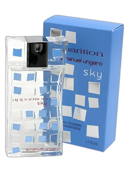 Frasco del perfume Emanuel Ungaro Apparition Sky