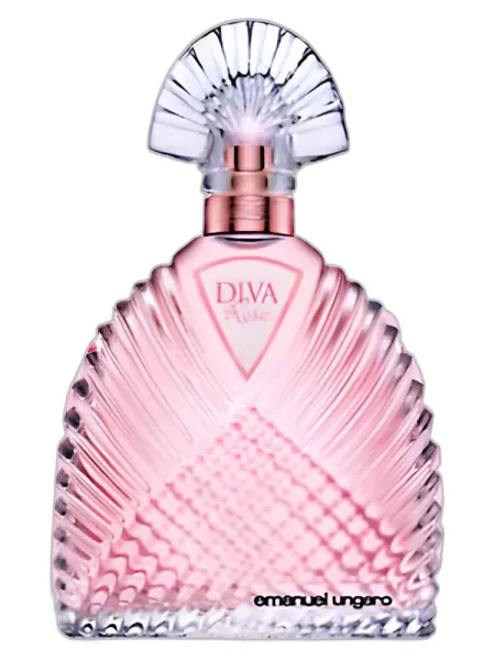 Frasco del perfume Emanuel Ungaro Diva Rose