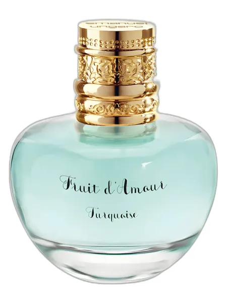 Frasco del perfume Emanuel Ungaro Fruit d'Amour Turquoise