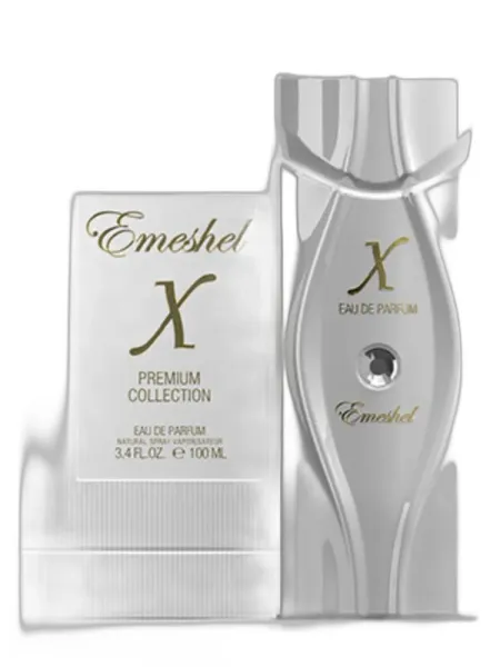 Frasco del perfume Emeshel Emeshel X