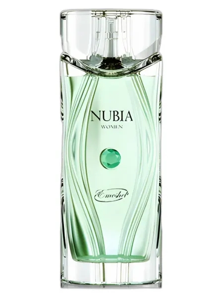 Frasco del perfume Emeshel Nubia Green