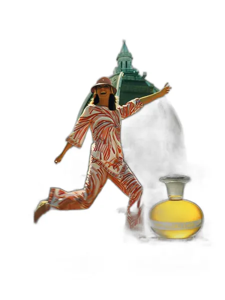 Frasco del perfume Emilio Pucci Miss Zadig Eau Fraiche