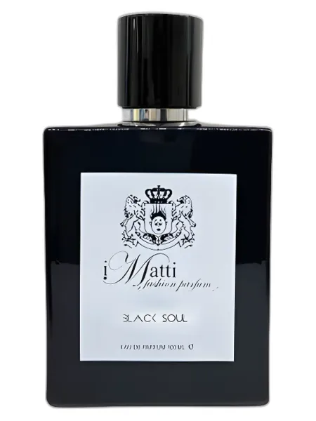 Frasco del perfume Eminence Parfums I Matti Black Soul unisex Eau de Parfum