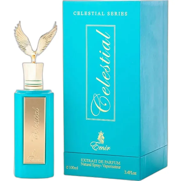 Frasco del perfume Emir Celestial Extrait