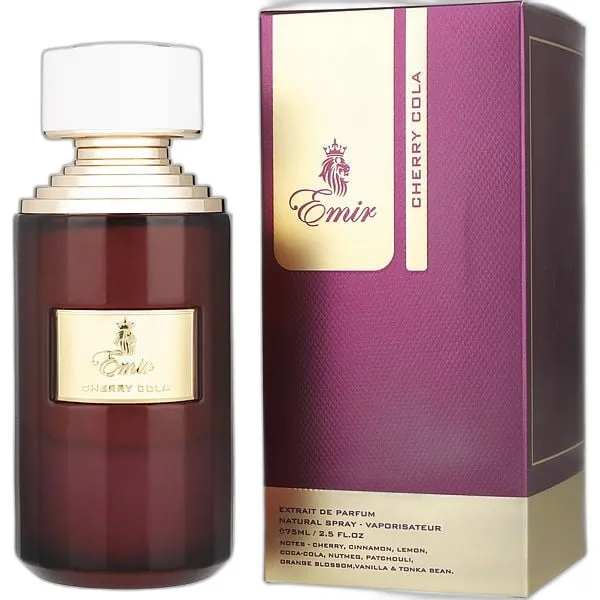 Frasco del perfume Emir Cherry Cola Extrait