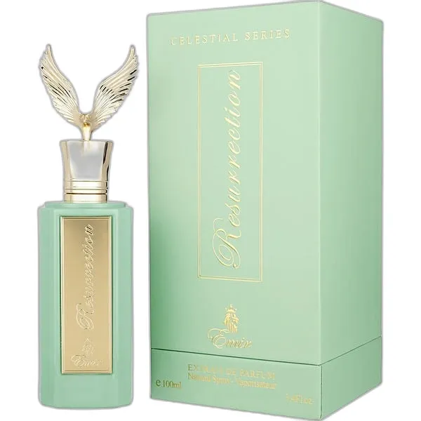 Frasco del perfume Emir Resurrection Extrait