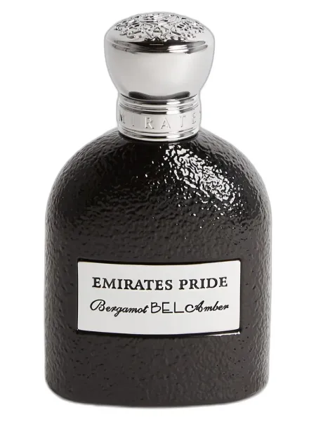 Frasco del perfume Emirates Pride Perfumes Bergamot Bel Amber unisex