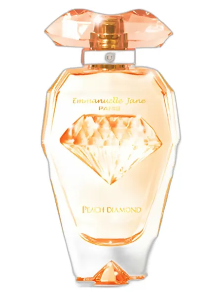 Frasco del perfume Emmanuelle Jane Peach Diamond