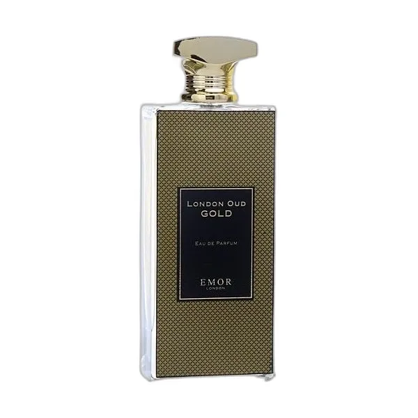 Frasco del perfume Emor London Oud Gold Eau de Parfum