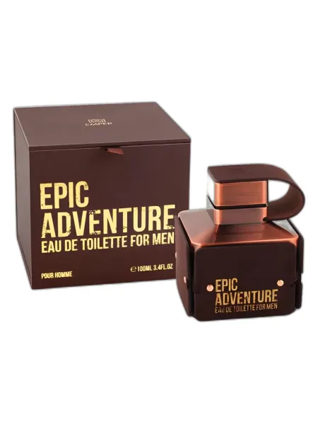 Frasco del perfume Emper Epic Adventure
