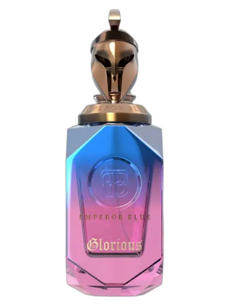 Frasco del perfume Emperor Blue Glorious Eau de Parfum