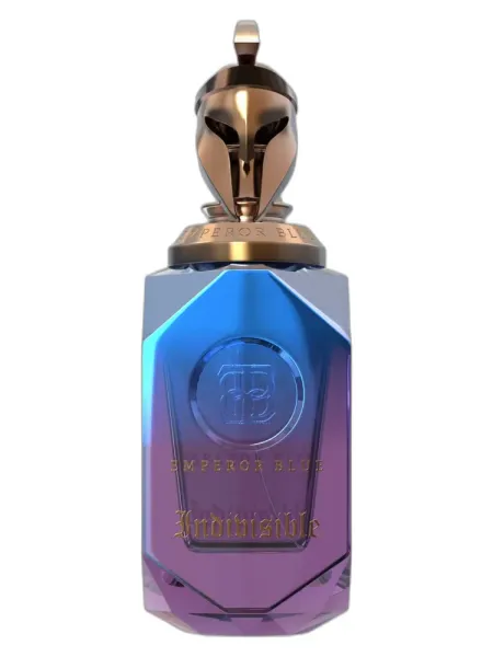 Frasco del perfume Emperor Blue Indivisible Eau de Parfum