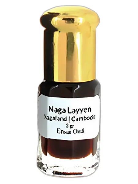 Frasco del perfume Ensar Oud Naga Layyen Organic Oud unisex