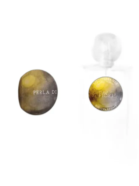 Frasco del perfume Eolie Parfums Perla di Fiori unisex Eau de Parfum
