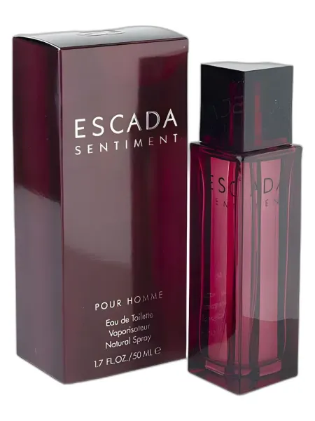 Frasco del perfume Escada Sentiment pour Homme