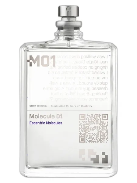 Frasco del perfume Escentric Molecules Molecule 01 Limited Edition 15 Years unisex