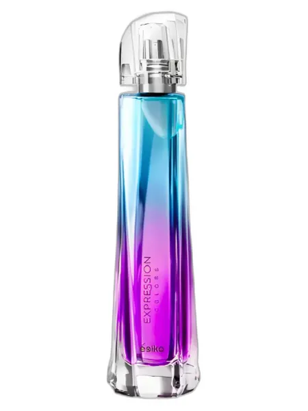 Frasco del perfume Ésika Expression Colors Esika