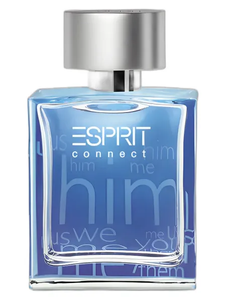 Frasco del perfume Esprit Connect for Him Eau de Cologne