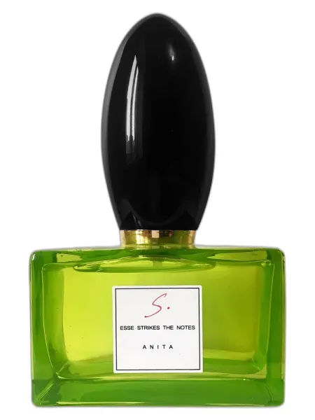 Frasco del perfume Esse Strikes The Notes Anita