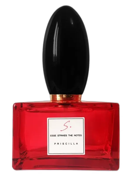 Frasco del perfume Esse Strikes The Notes Priscilla