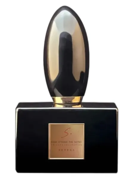Frasco del perfume Esse Strikes The Notes Serena unisex