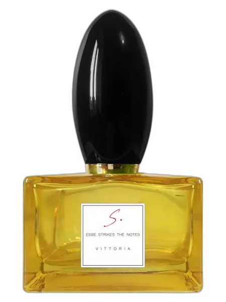 Frasco del perfume Esse Strikes The Notes Vittoria
