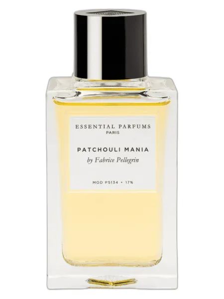 Frasco del perfume Essential Parfums Patchouli Mania unisex Eau de Parfum