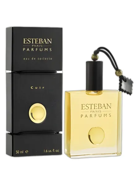 Frasco del perfume Esteban Cuir Eau de Toilette