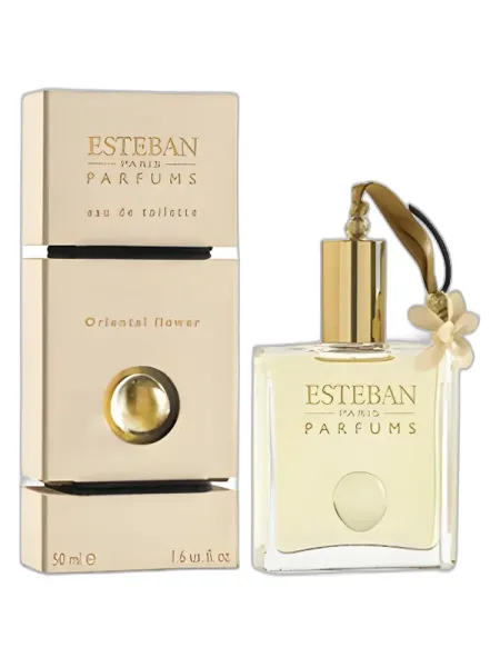Frasco del perfume Esteban Oriental Flower