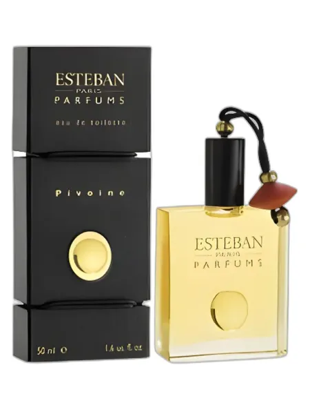 Frasco del perfume Esteban Pivoine
