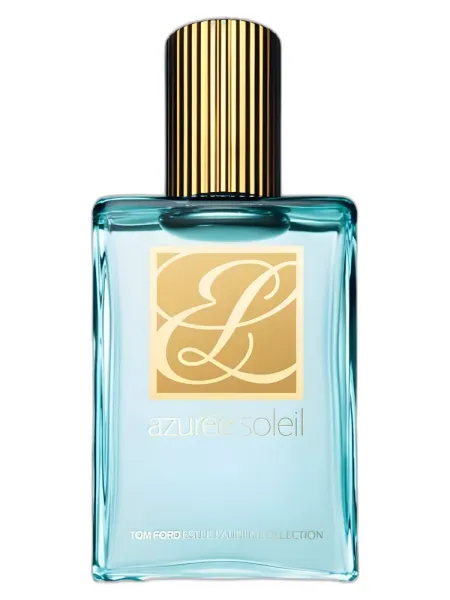 Frasco del perfume Estée Lauder Azuree Soleil Eau Fraiche Skinscent Estee Lauder