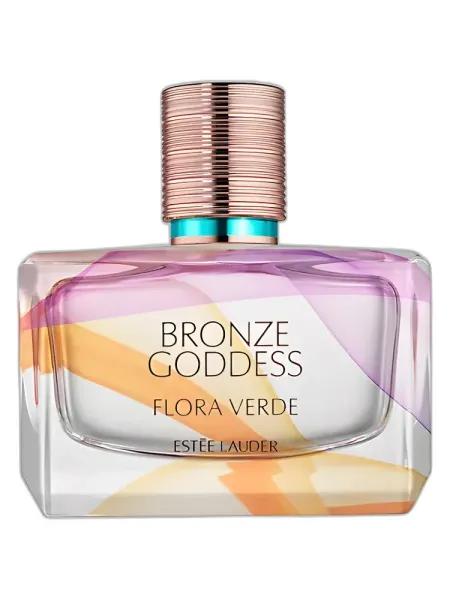 Frasco del perfume Estée Lauder Bronze Goddess Flora Verde Estee Lauder Eau de Parfum