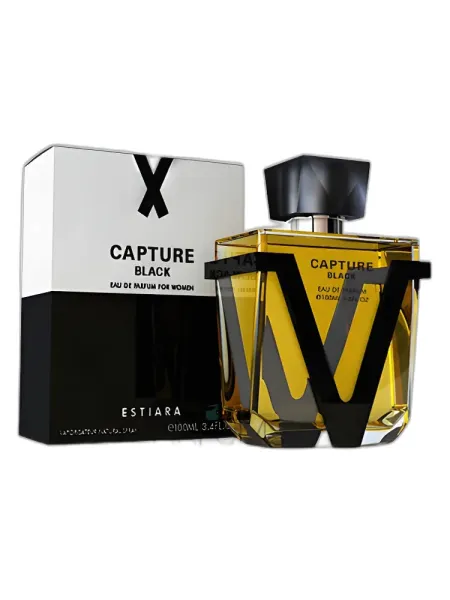 Frasco del perfume Estiara Capture Black