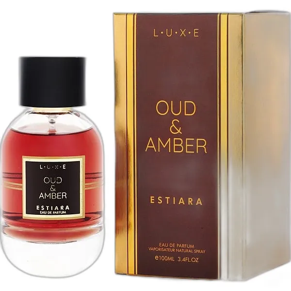 Frasco del perfume Estiara Oud & Amber Eau de Parfum
