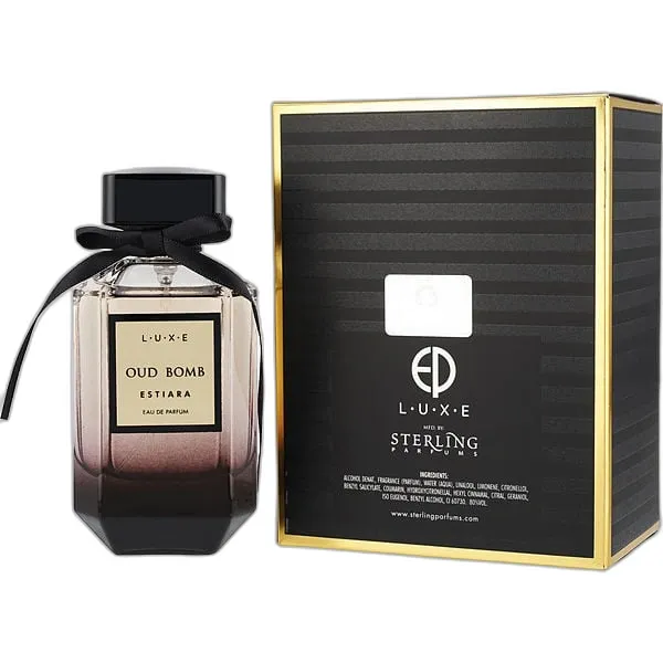 Frasco del perfume Estiara Oud Bomb Eau de Parfum