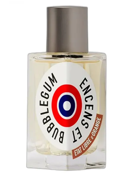 Frasco do perfume Etat Libre d'Orange Encens et Bubblegum