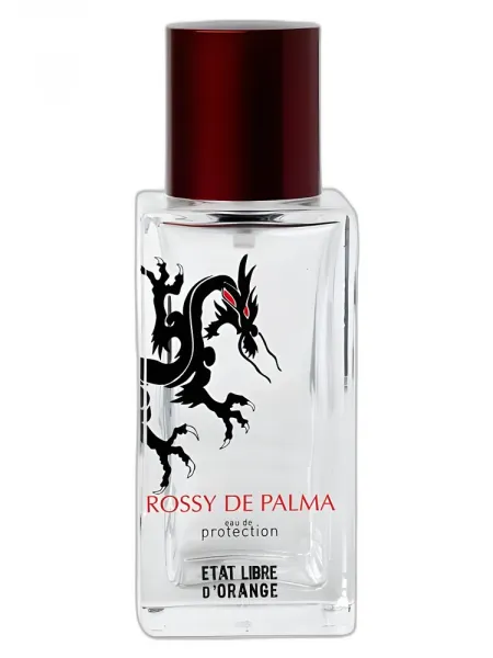 Frasco del perfume Etat Libre d'Orange Rossy de Palma Eau de Protection Eau de Parfum