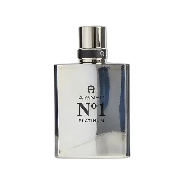 Frasco del perfume Etienne Aigner No 1 Platinum Eau de Toilette