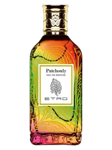 Frasco del perfume Etro Patchouly Eau de Parfum unisex Eau de Parfum