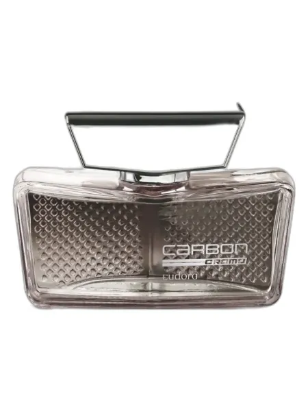 Frasco del perfume Eudora Carbon Cromo