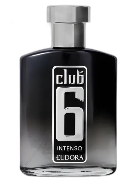 Frasco del perfume Eudora Club 6 Intenso Eau de Toilette