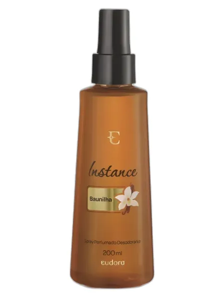 Frasco del perfume Eudora Instance Baunilha