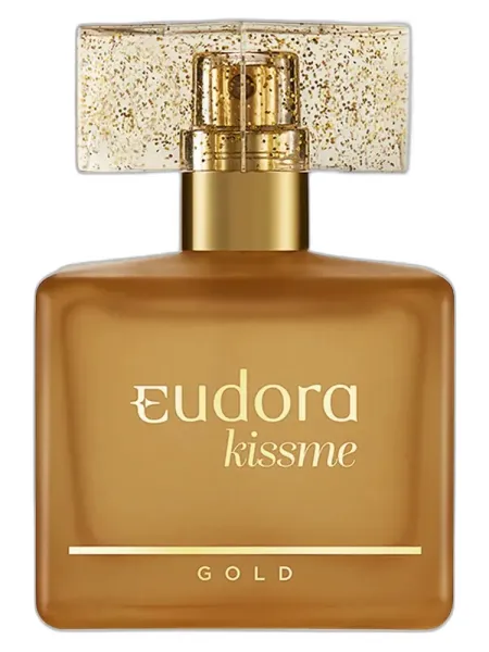 Frasco del perfume Eudora Kiss Me Gold