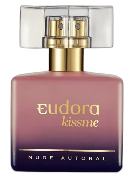 Frasco del perfume Eudora Kiss Me Nude Autoral