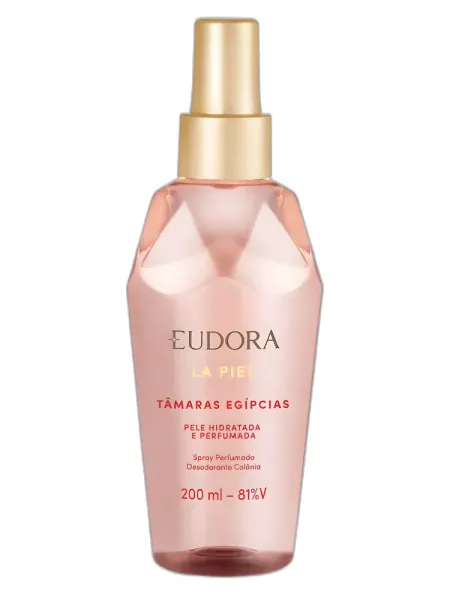 Frasco del perfume Eudora La Piel Tamaras Egipcias