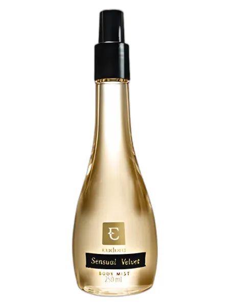 Frasco del perfume Eudora Sensual Velvet Eau de Toilette