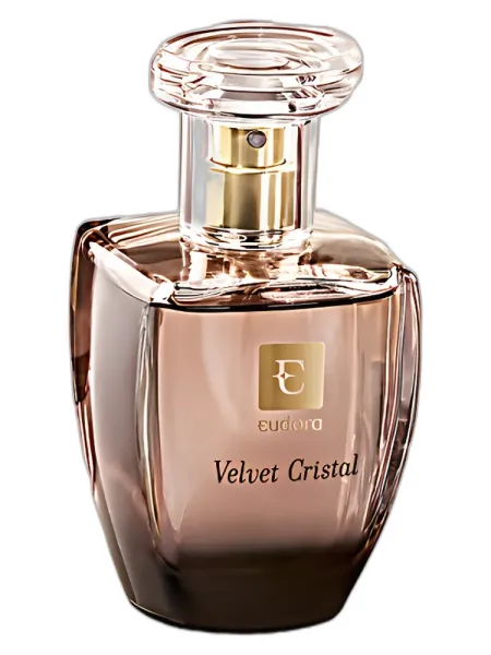 Frasco del perfume Eudora Velvet Cristal Eau de Toilette