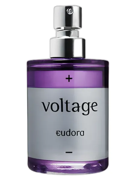 Frasco del perfume Eudora Voltage Purple