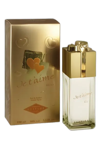 Frasco del perfume Evaflor Je t'aime Elixir