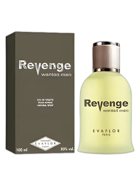 Frasco del perfume Evaflor Revenge Wanted Men